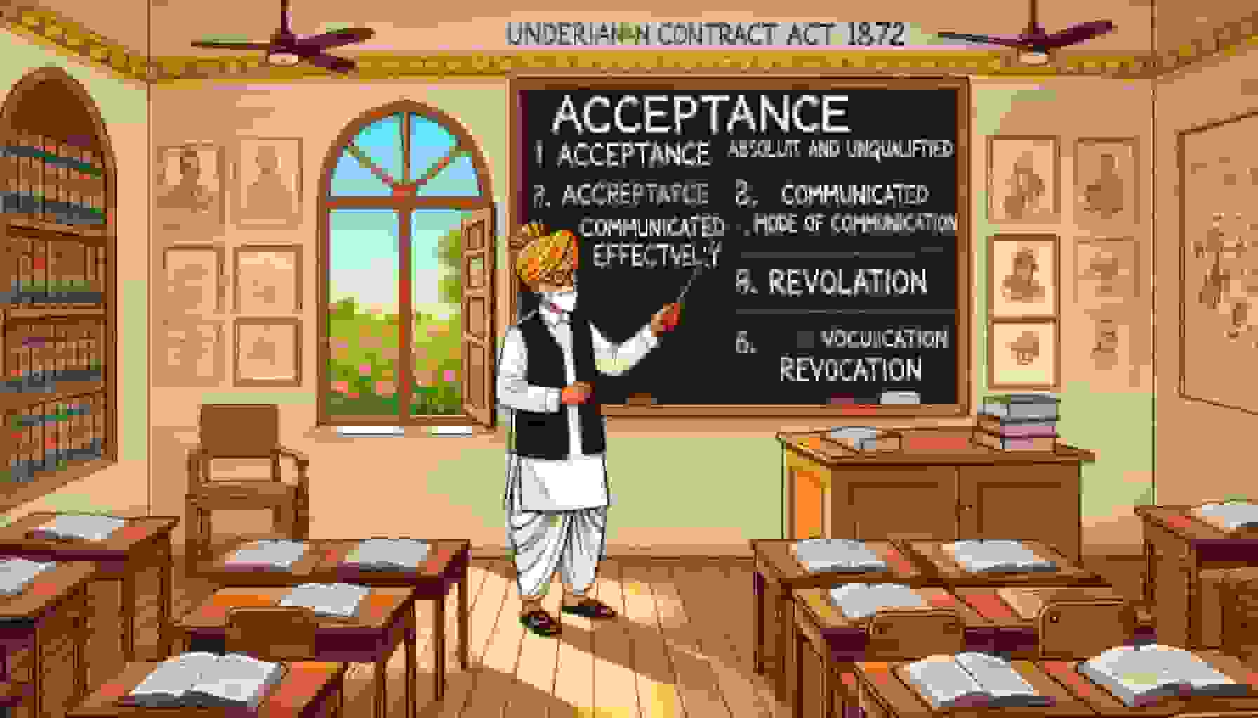 Acceptance under Indian Contract Act 1872