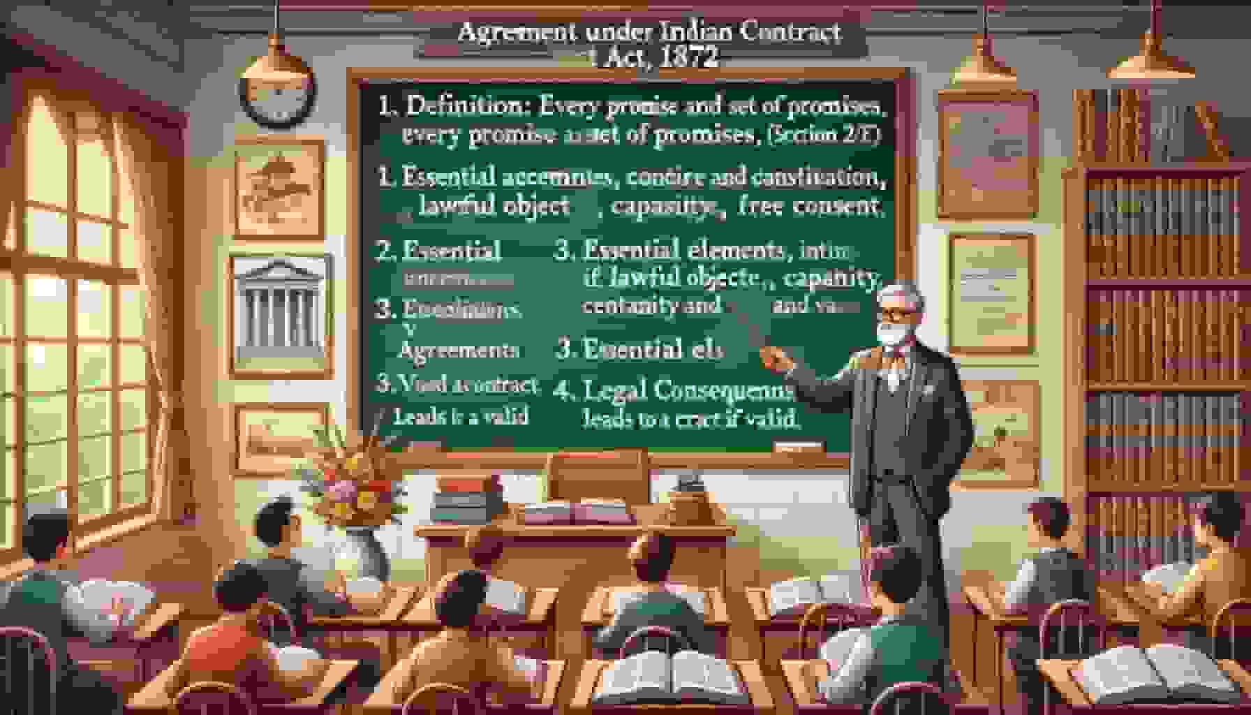 Agreement under the Indian Contract Act, 1872