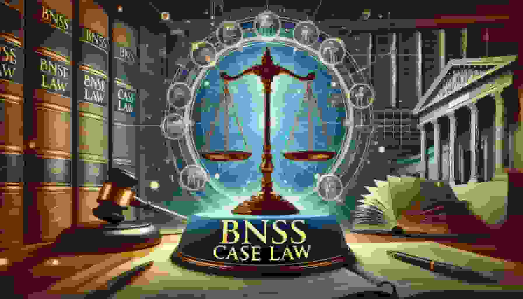 Bharatiya Nagarik Suraksha Sanhita, 2023 (BNSS) Case Law