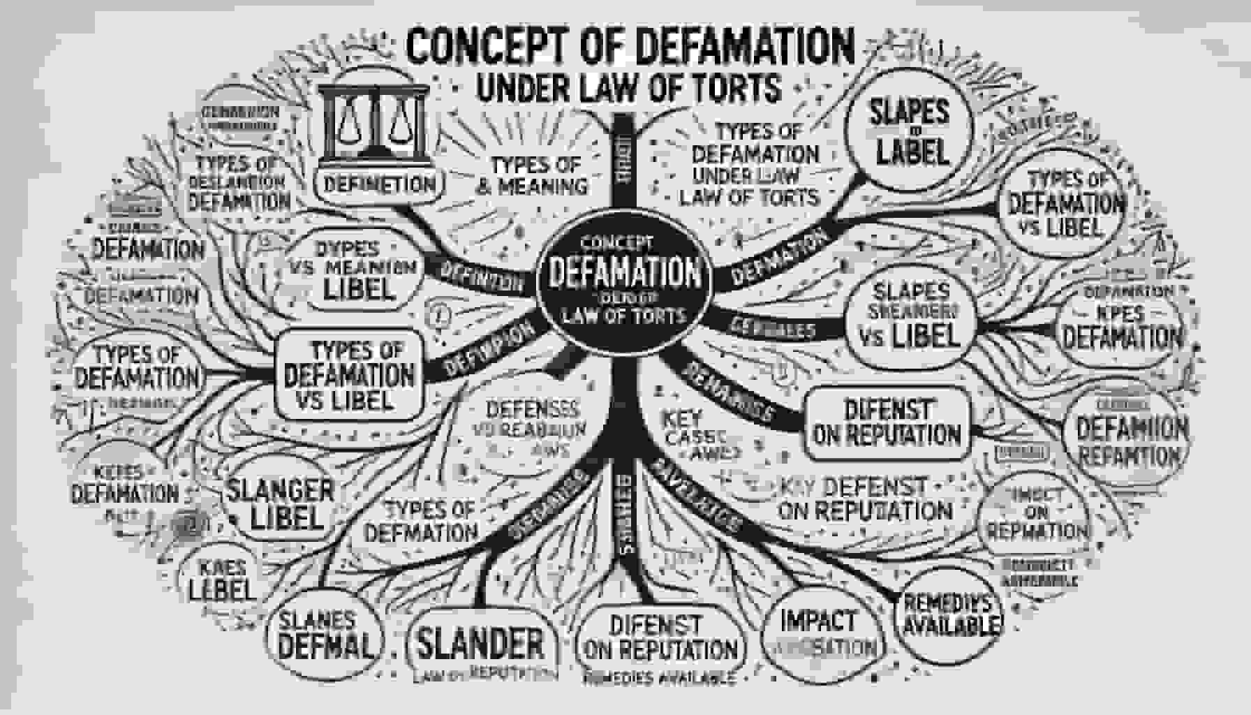 Concept of Defamation under Law of Torts