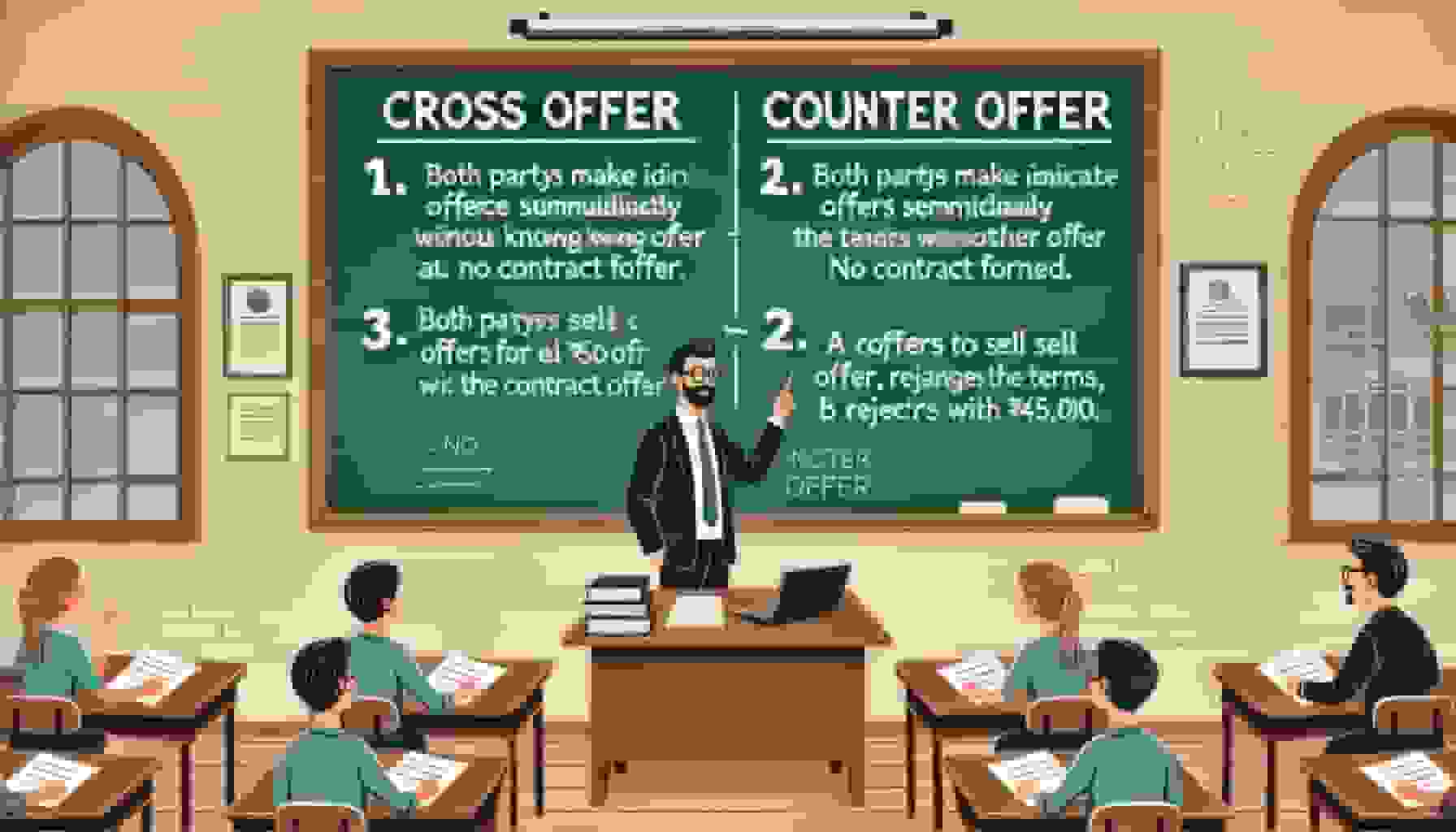 Cross Offer and Counter Offer