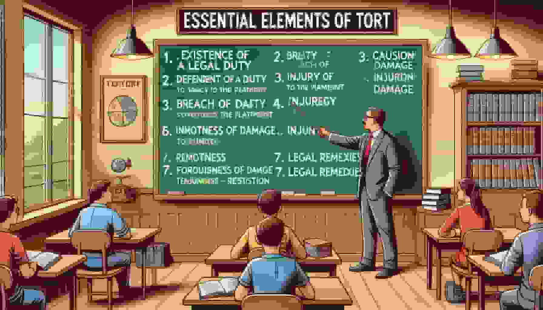 Essential Elements of Tort