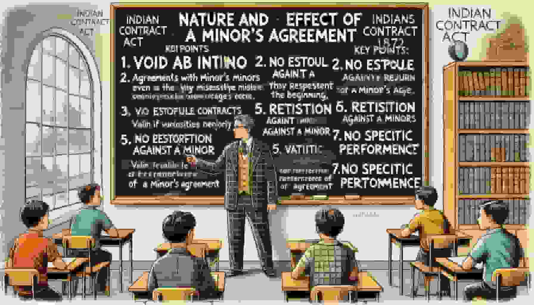 Nature and Effect of a Minor’s Agreement