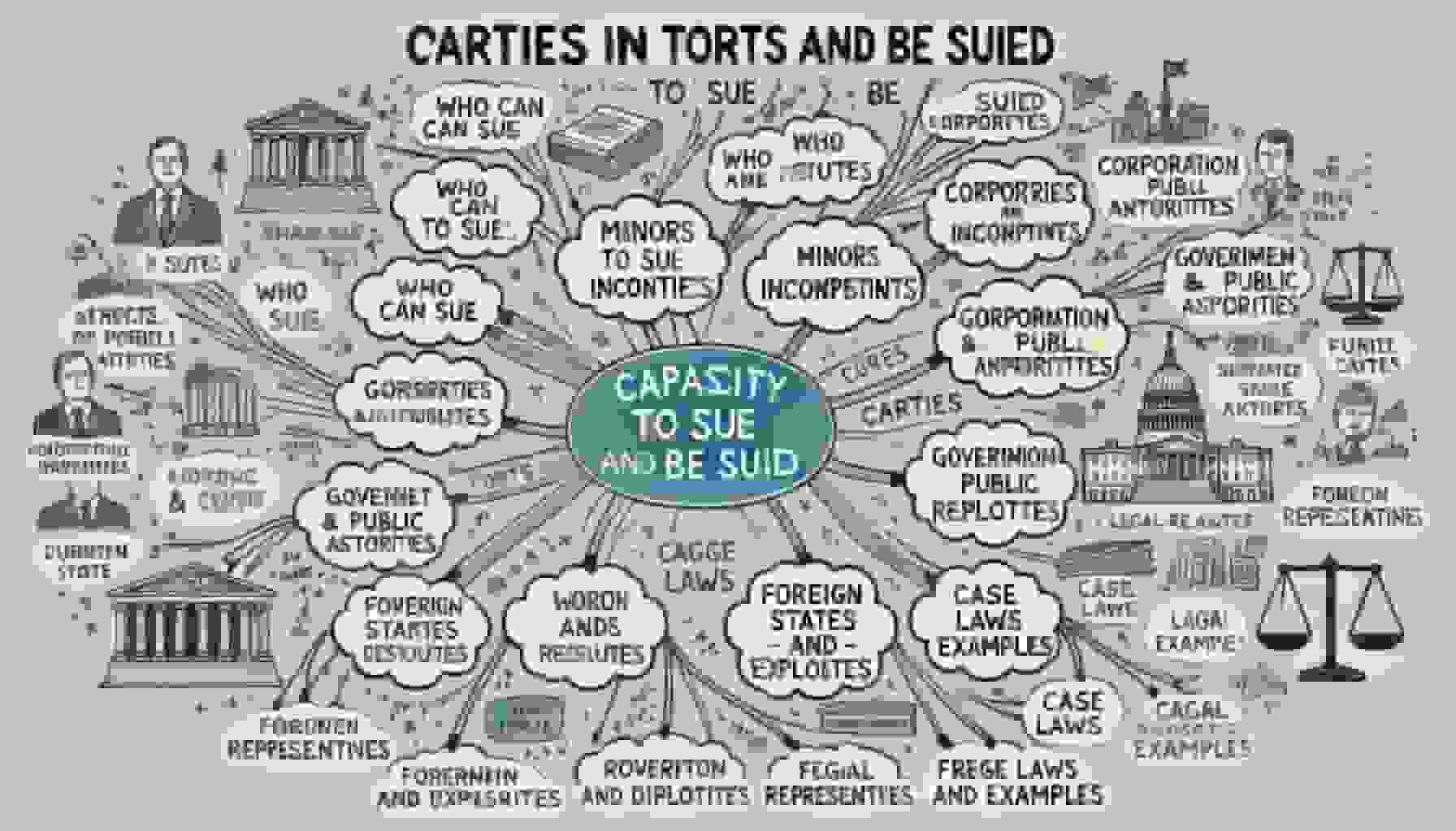 Parties in Torts: Capacity to Sue and be Sued