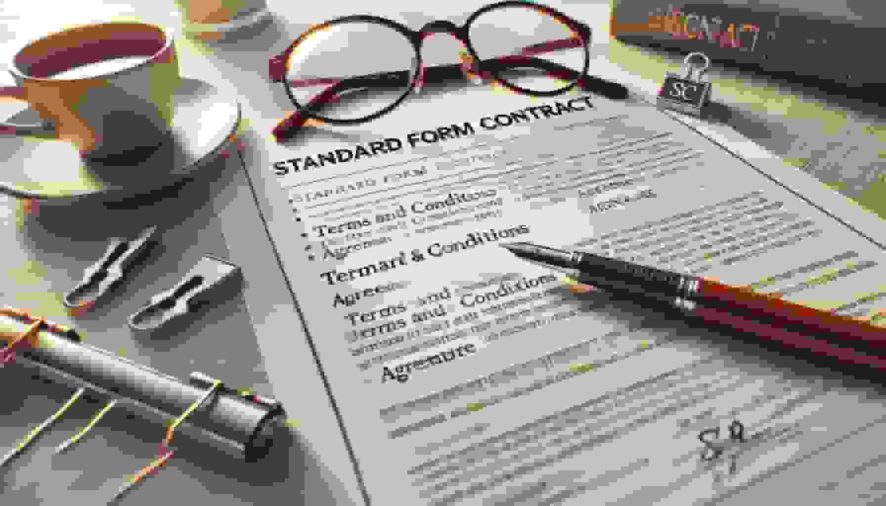 Standard Form Contracts